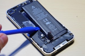 iPhone4　バッテリー交換